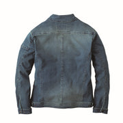 寅壱 8890-124 デニムワークジャケット 2024-25AW新作背面