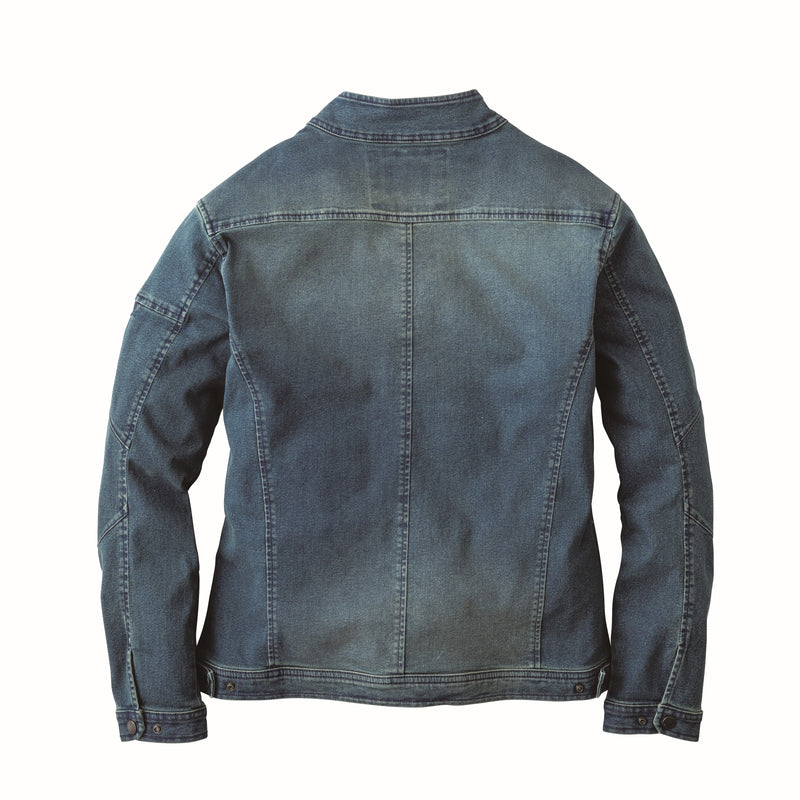 寅壱 8890-124 デニムワークジャケット 2024-25AW新作背面