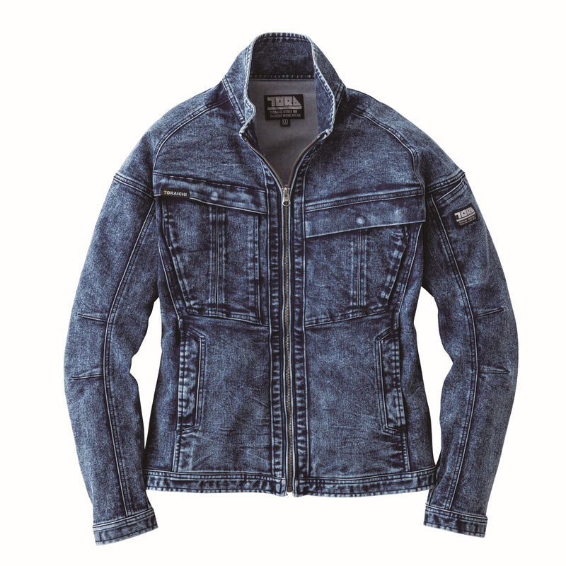 寅壱 8922-124 デニムワークジャケット 2024-25AW新作 正面