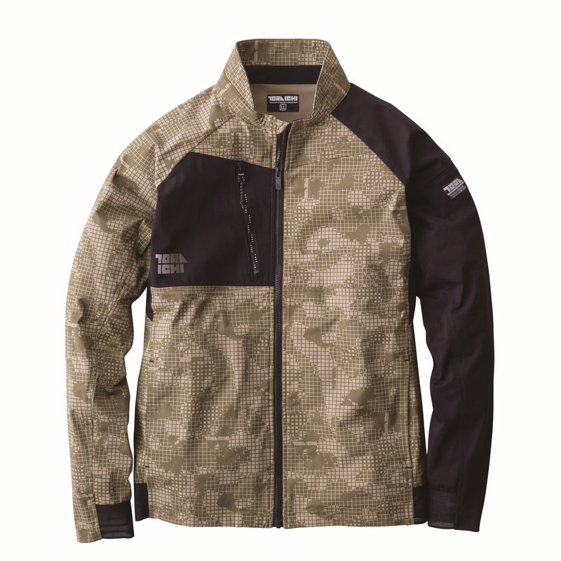 寅壱 9283-124 ワークジャケット 迷彩ベージュ