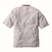 寅壱 5993-618 半袖クルーネックTシャツ シルバー 背面