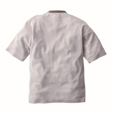 寅壱 5993-618 半袖クルーネックTシャツ シルバー 背面