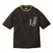 寅壱 5993-618 半袖クルーネックTシャツ クロ