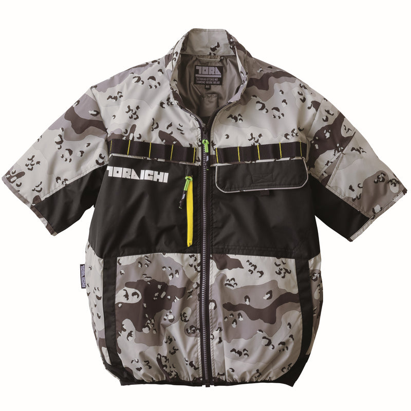 寅壱 1082-116 空調服®半袖ジャケット 迷彩