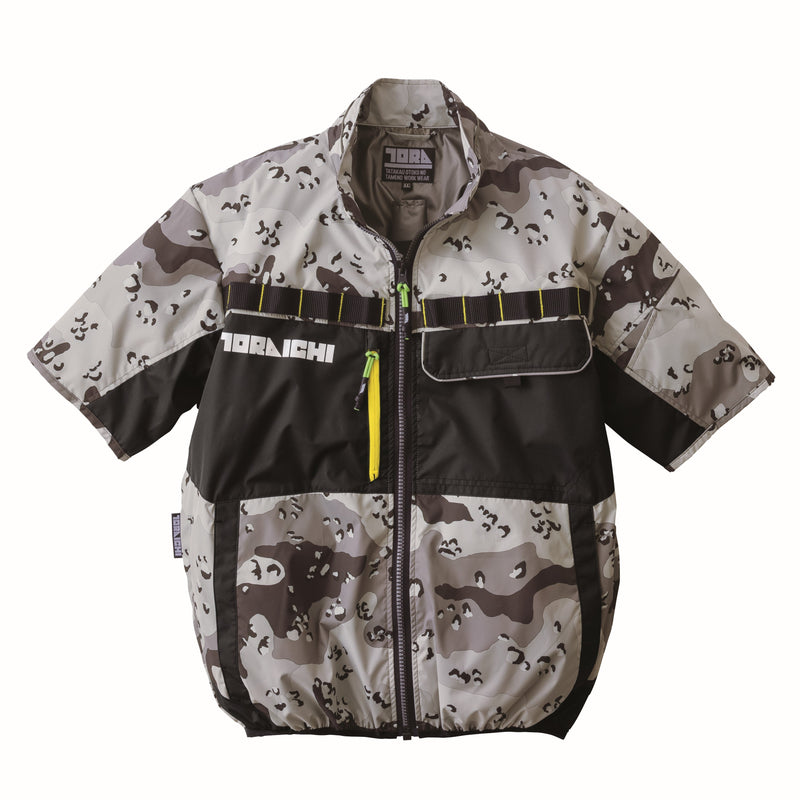 寅壱 1082-116 空調服®半袖ジャケット 迷彩