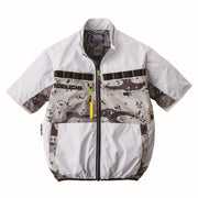 寅壱 1082-116 空調服®半袖ジャケット シルバー