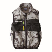 寅壱 1082-611 空調服®ベスト 迷彩　正面