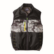 寅壱 1082-611 空調服®ベスト クロ 正面