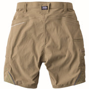 寅壱 9551-241 カーゴハーフパンツ カーキ 背面