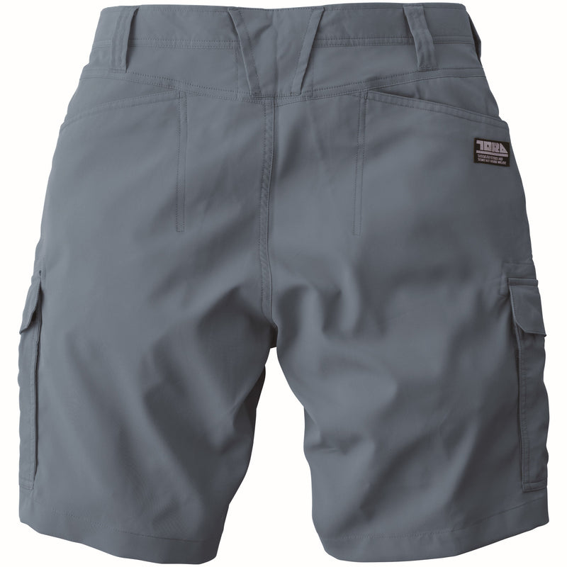 寅壱 1213-241 カーゴハーフパンツ ブルーグレー バックスタイル