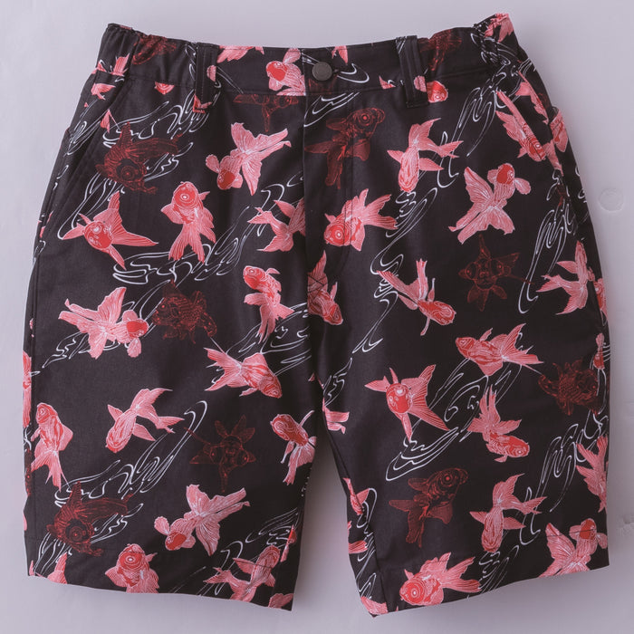 寅壱 2250-241 ハーフパンツ 2025SS新作 限定品 金魚