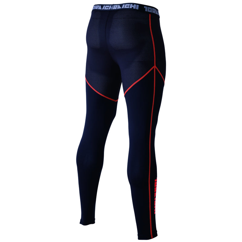 寅壱 7996-636 ロングタイツ オレンジ バックスタイル