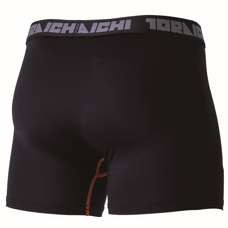 寅壱 7996-706 ボクサーパンツ オレンジ バックスタイル