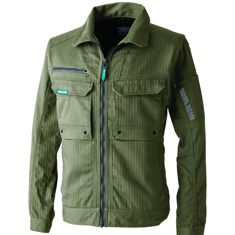 寅壱 9540-124 ストレッチ ミリタリーテイスト ワークジャケット