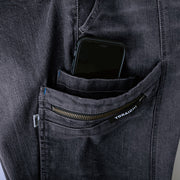 寅壱 8870-219 デニムカーゴパンツ マルチポケット配置