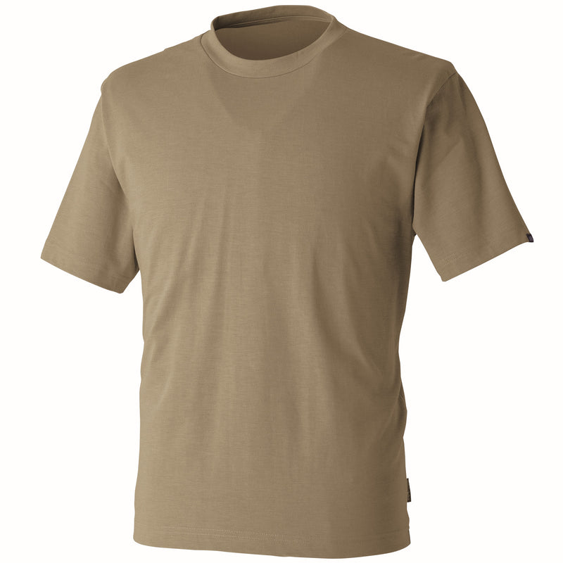 寅壱 9523-618 半袖クルーネックＴシャツ サンドベージュ