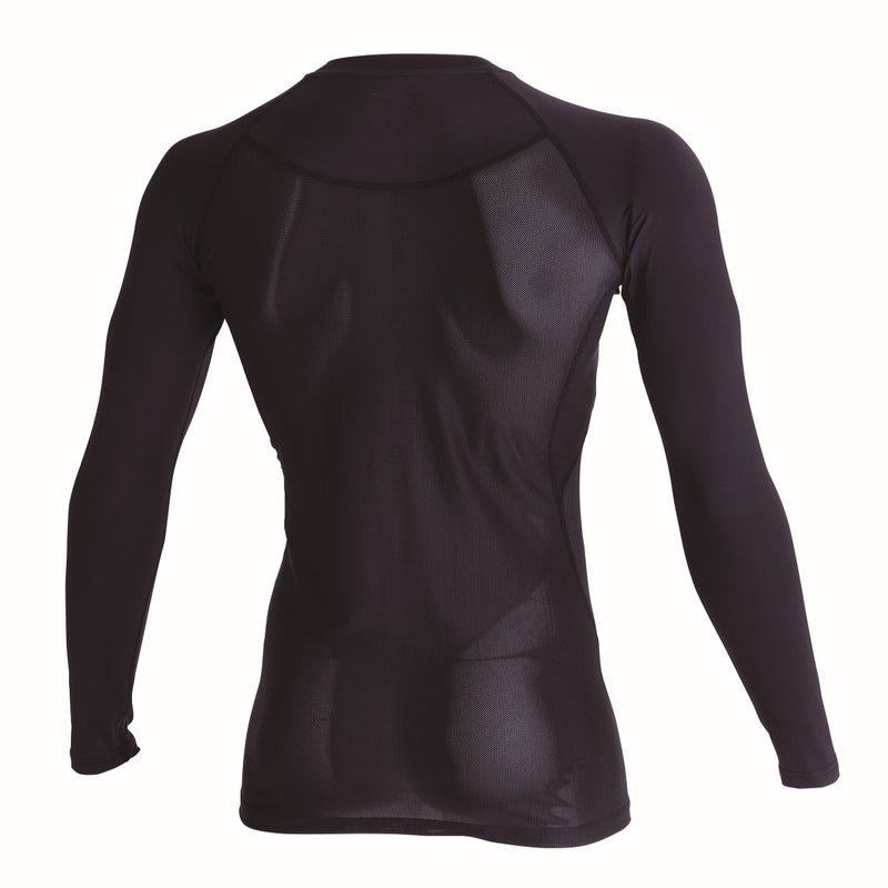 寅壱 5917-617 長袖クルーネックTシャツ クロ