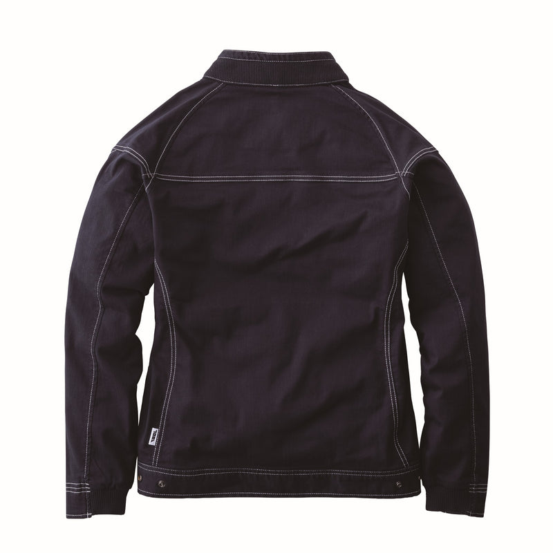 寅壱 8880-124 デニムワークジャケット 濃コン 背面