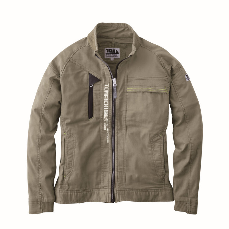 寅壱 8880-124 デニムワークジャケット サンドベージュ