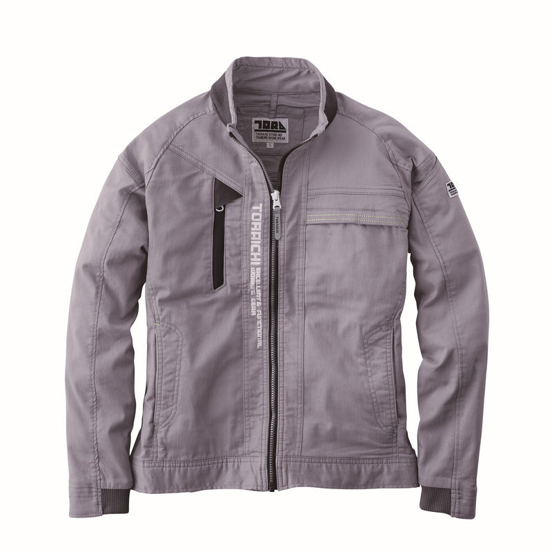 寅壱 8880-124 デニムワークジャケット シルバー