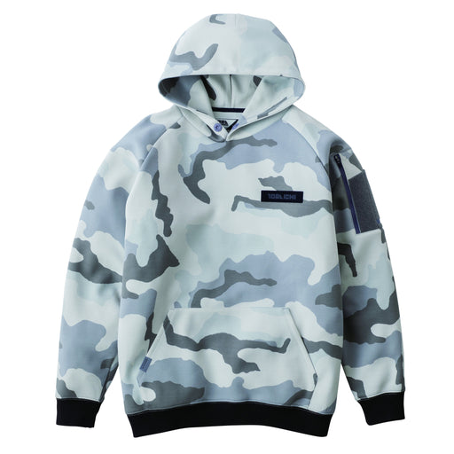 寅壱 5314-629 ワークフーディ― 2025-26AW新作 迷彩グレー