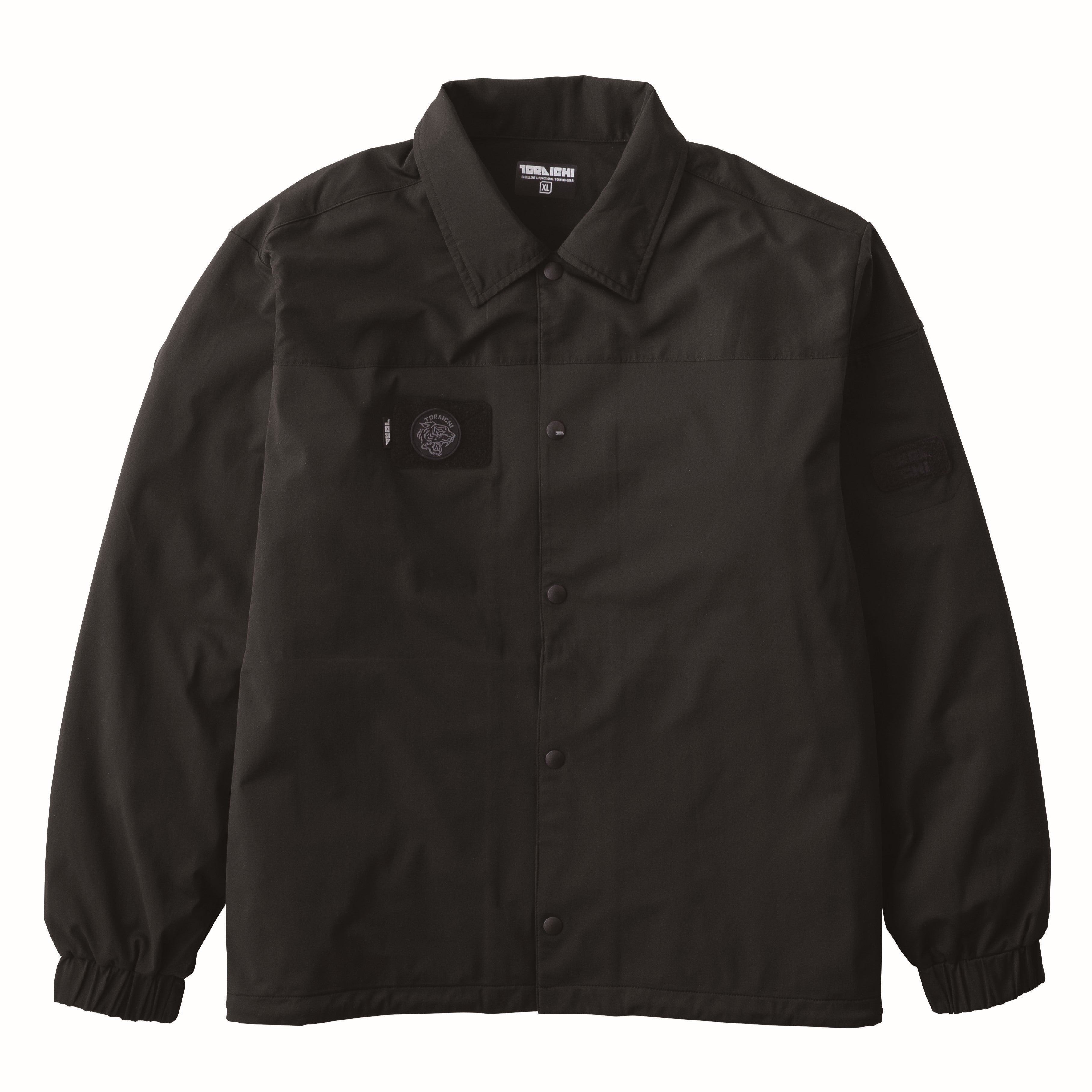 寅壱 5958-124 コーチジャケット SPEEDRY ストレッチ 襟あり ルーズ