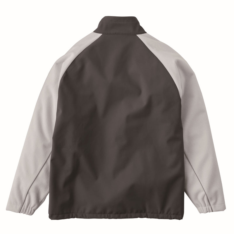 寅壱 7941-627 ボンディングジップトレーナー 2025-26AW新作 シロ バックスタイル