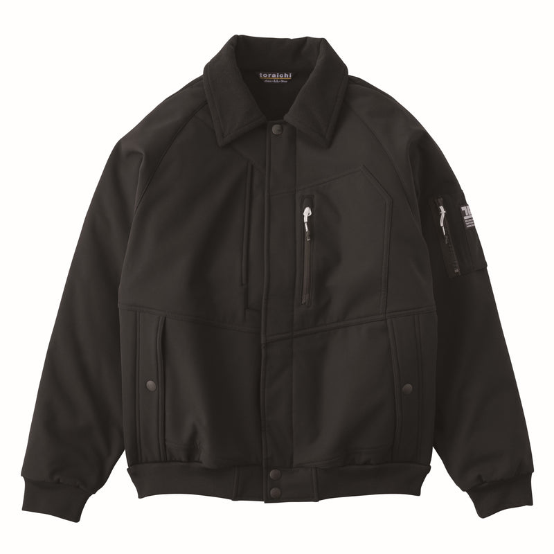 寅壱 2803-124 ボンディングパイロットジャンパー 2025-26AW新作 ブラック