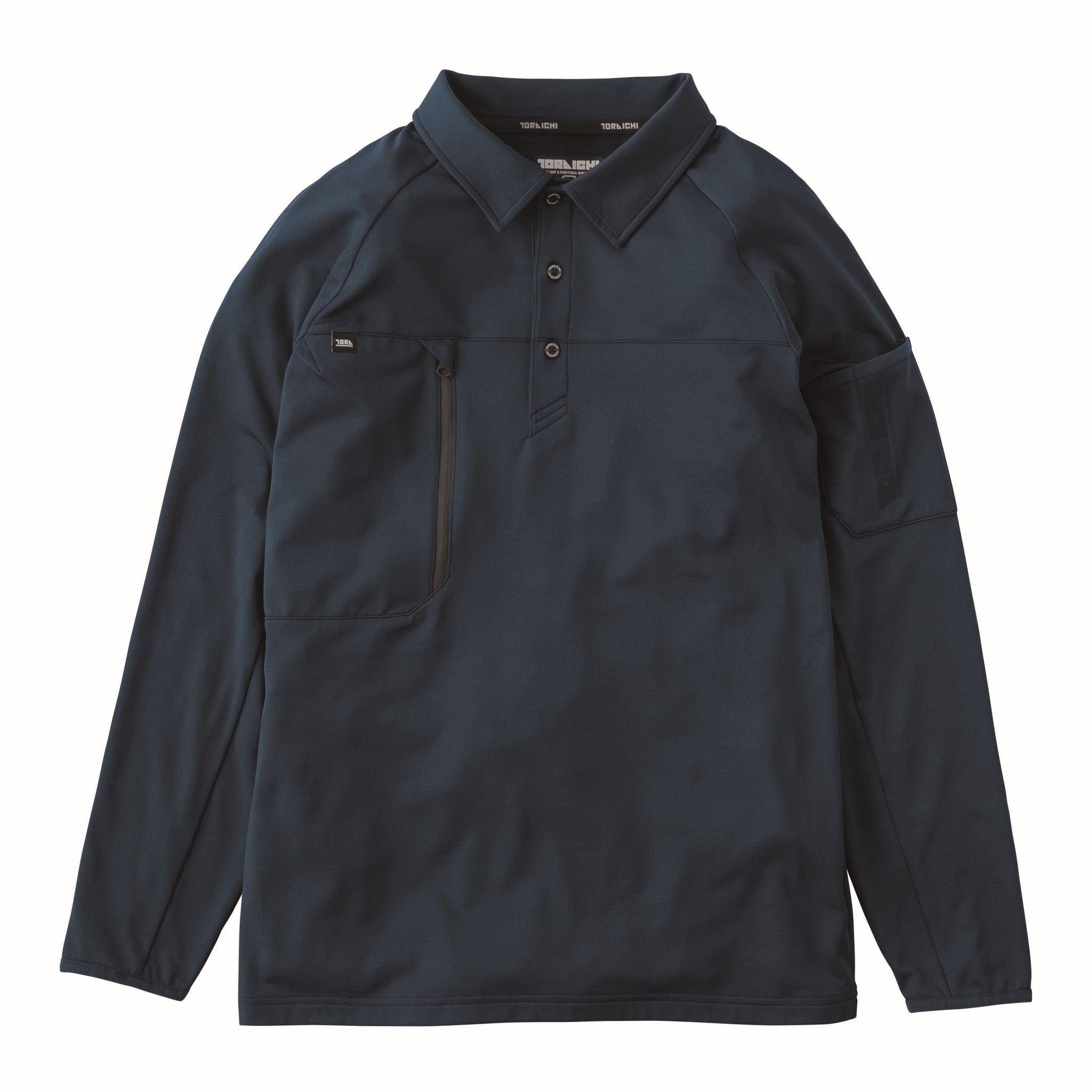 寅壱 7951-614 長袖ポロシャツ 2025-26AW新作 濃コン