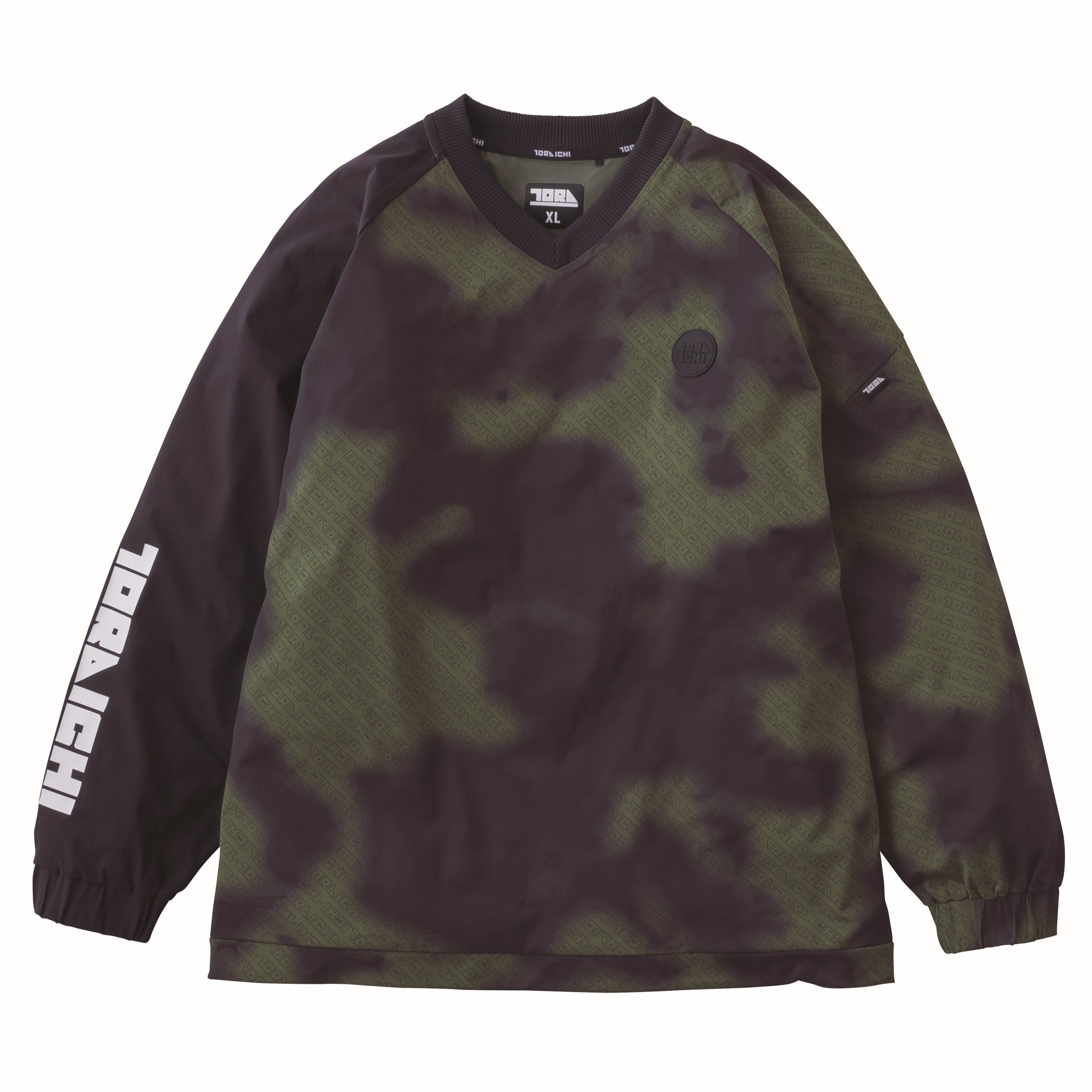 寅壱 5954-516 ホッケーシャツ 2025-26AW新作 カーキブルー