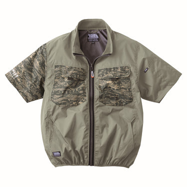 寅壱 1080-116 空調服(R) 半袖ジャケット ディープグレー
