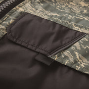 寅壱 1080-611 空調服(R) ベスト 胸ポケットフラップに再帰反射コードを挟み込み