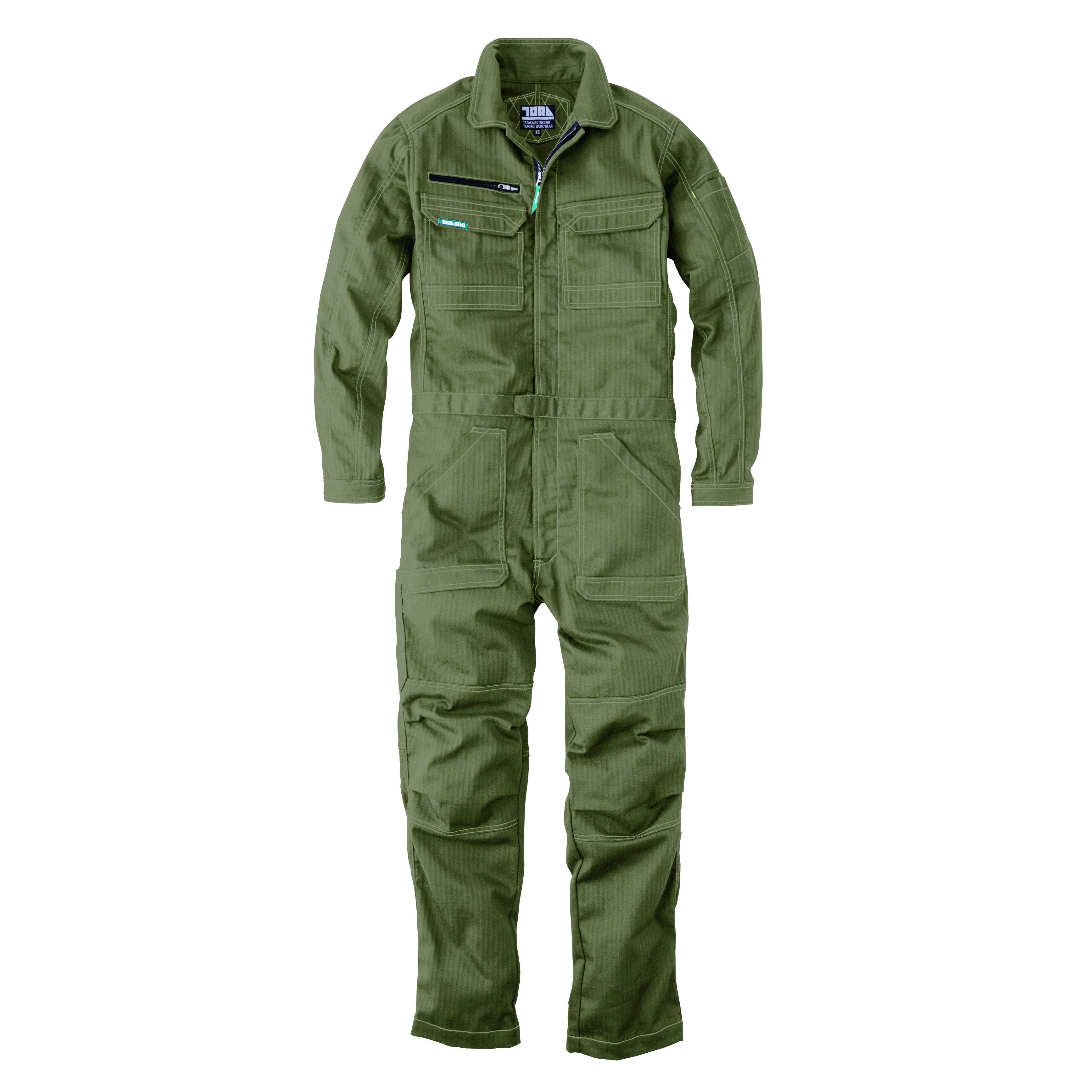 寅壱 9540-501 ツナギ 2025-26AW新作 カーキ