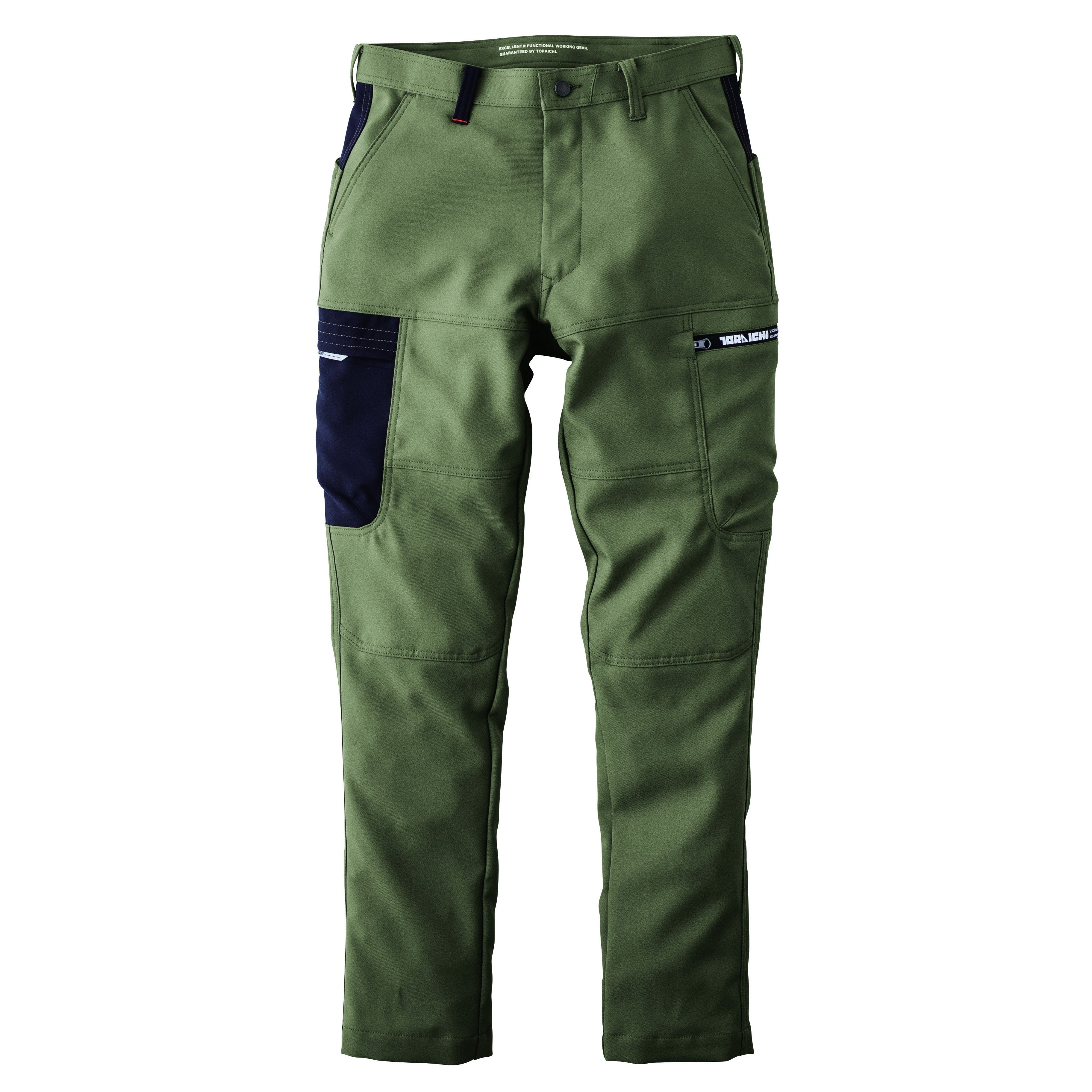 寅壱 7030-219 カーゴパンツ 速乾性 制電 裏綿 再帰性反射 2025-26AW