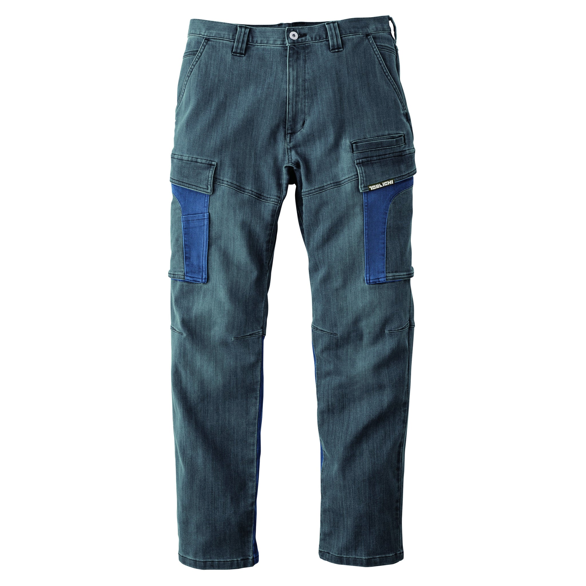 寅壱 8992-219 コーデュラ デニムカーゴパンツ 2025-26AW新作 クロ