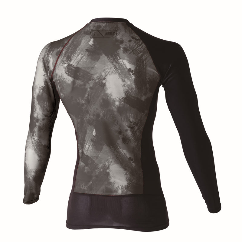 寅壱 5987-617 長袖クルーネックＴシャツ クロ