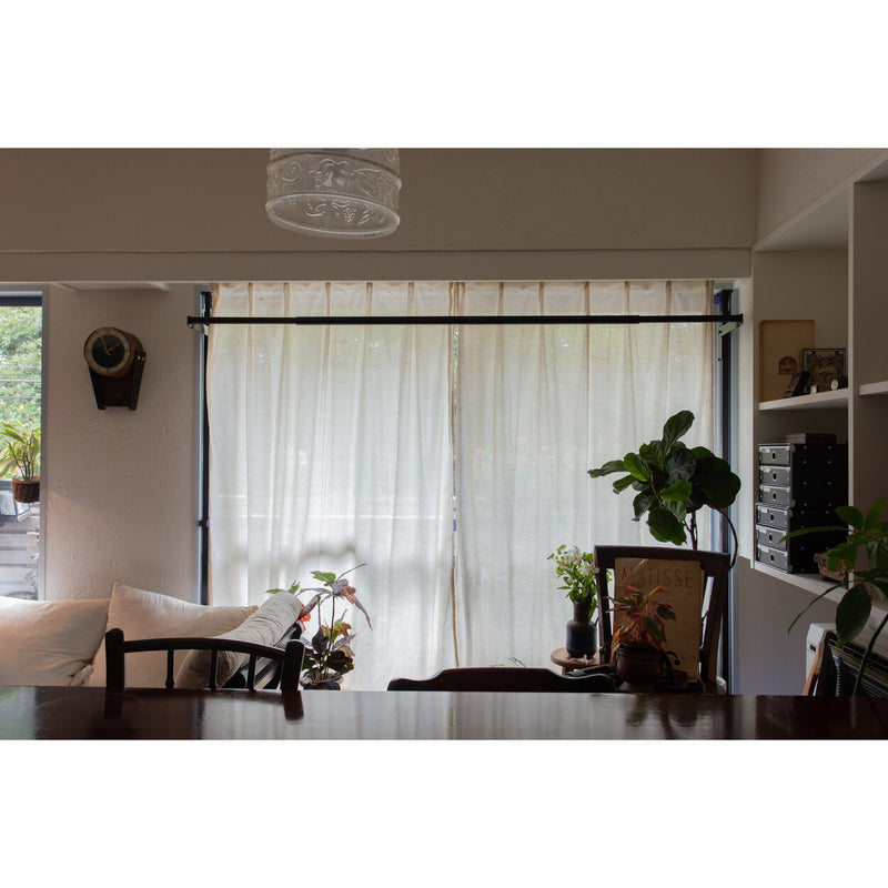 窓枠物干し　FRAMES　ブラック