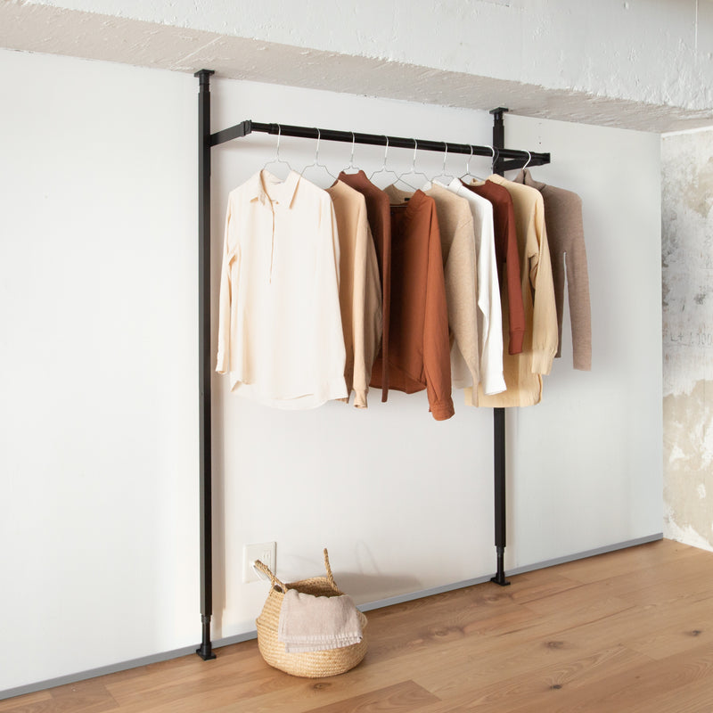 窓枠物干し　FRAMES　ブラック