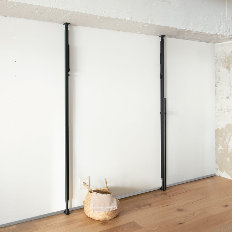 窓枠物干し　FRAMES　ブラック