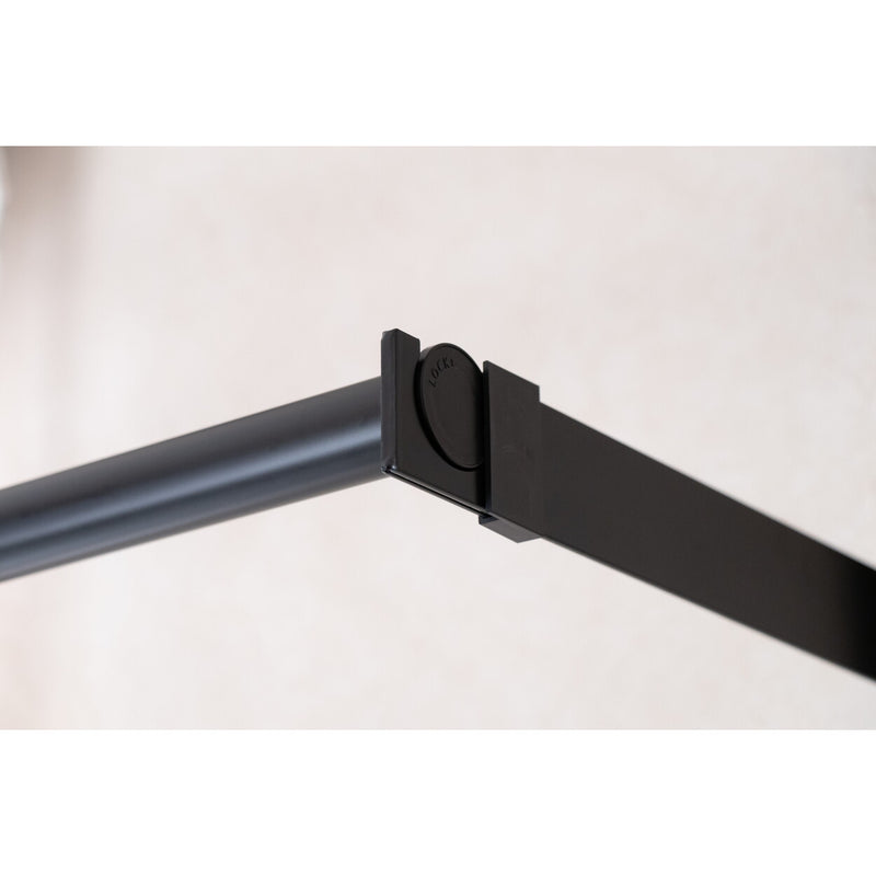 窓枠物干し　FRAMES　ブラック