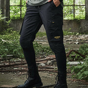 AVIREX AV115 接触冷感 ハイブリッドカーゴパンツ 熱中症対策 作業服 膝下コンプレッション素材 2026SS