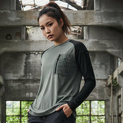 AVIREX AV808 接触冷感 ハイブリッドTシャツ 熱中症対策 作業服 袖コンプレッション 2026SS