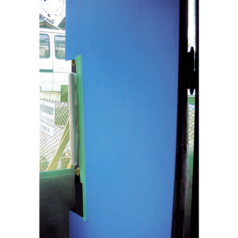 取り付け簡単なドア養生材　玄護郎 青