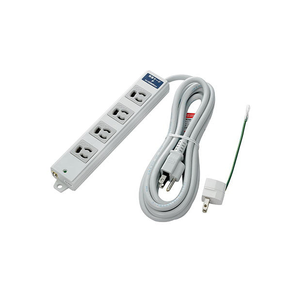 事務所向けタップ　3ｍ 4個口　耐雷サージ機能付