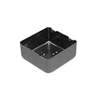 ブラック　大四角アウトレットＢＯＸ深形　側面ノック