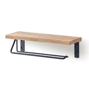 41283 トイレットペーパーホルダー ダブル ブラック