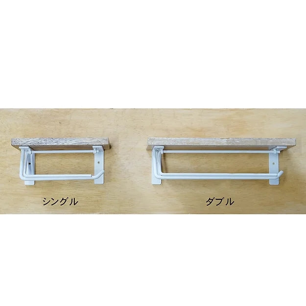 41371 トイレットペーパーホルダー ダブル ホワイト