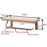 41371 トイレットペーパーホルダー ダブル ホワイト