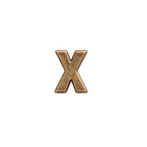62877 アルファベットパーツ X