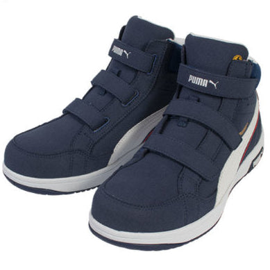 PUMAセーフティスニーカー 63.205.0 エアツイスト 2.0 ネイビー ミッド フック＆ループ